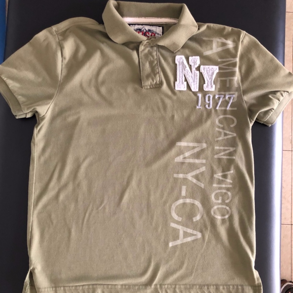 Vigo Army Green Polo Shirt